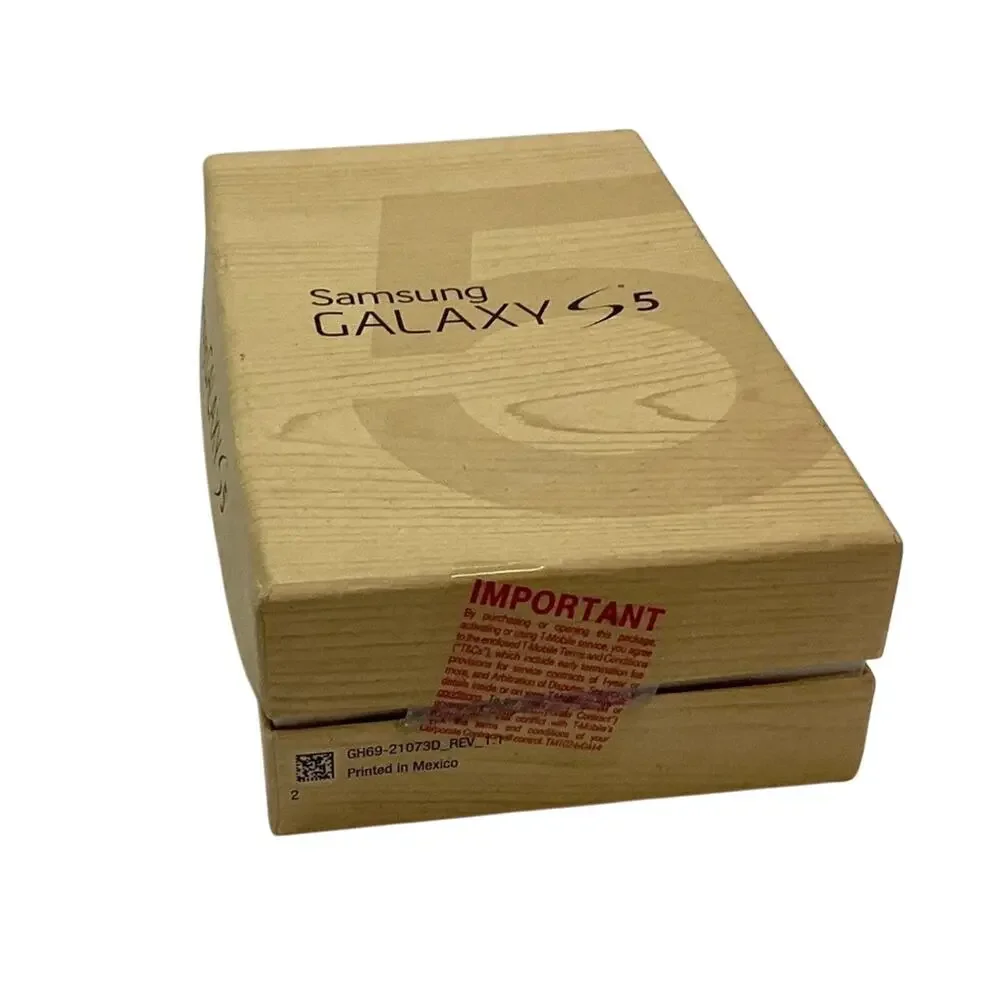 Empty Box from Samsung Galaxy S5